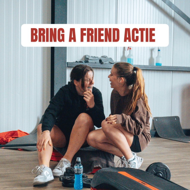 Bring a friend actie
