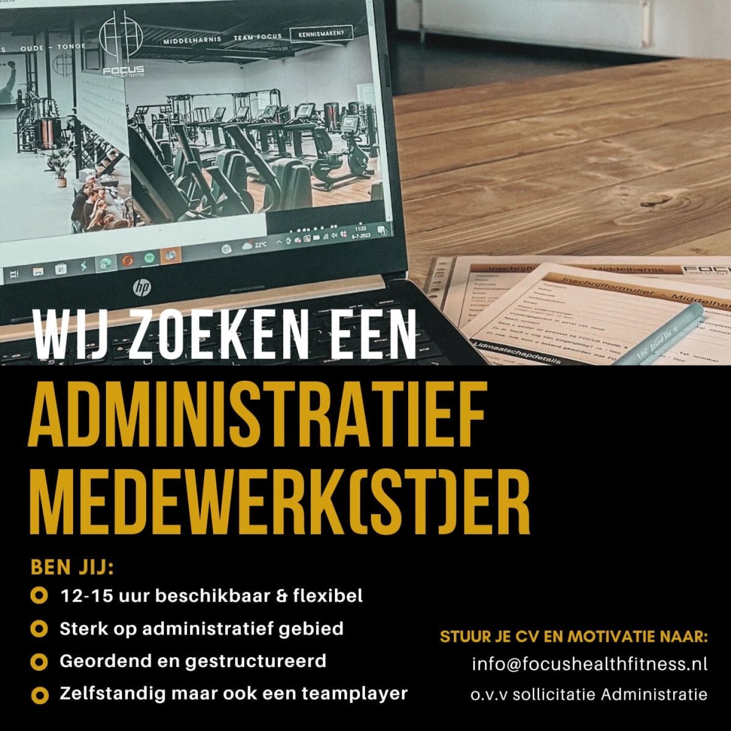 Vacature administratie