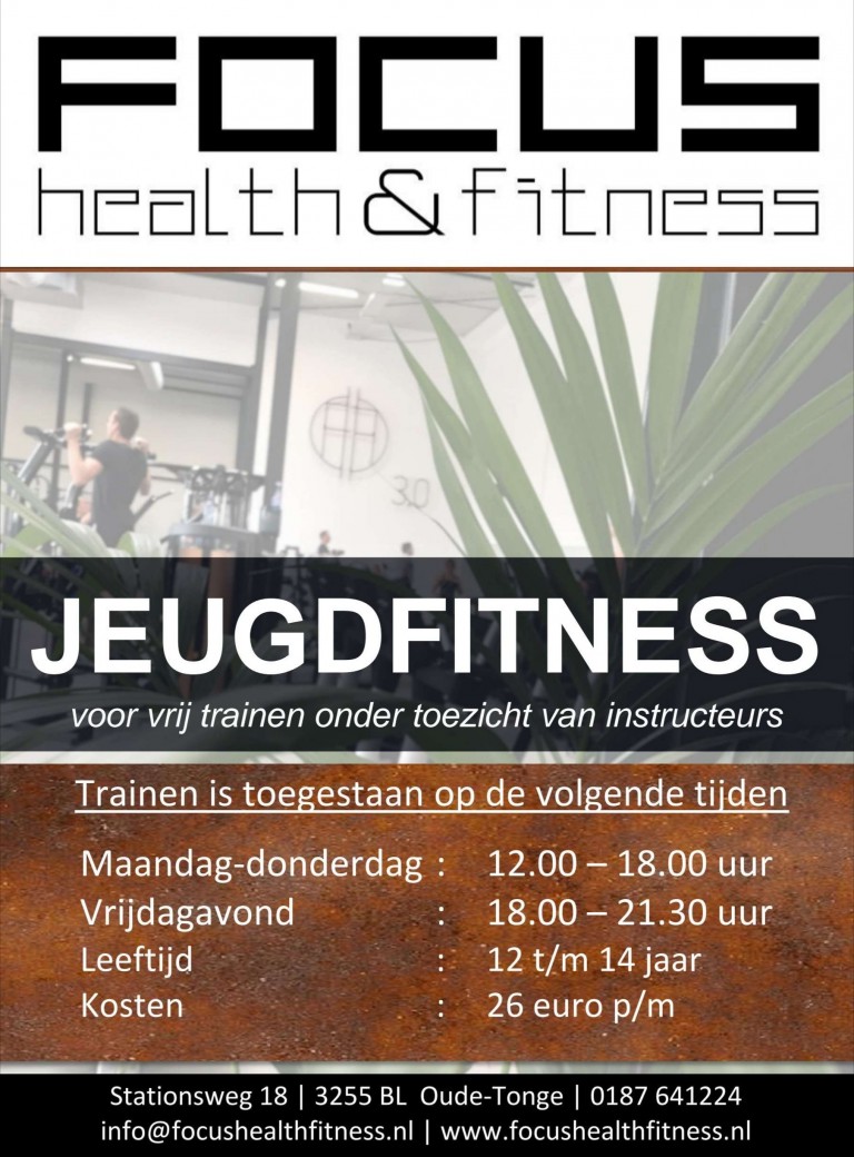 Flyer jeugdfitness