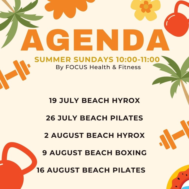 Beach Workouts 2026 vierkant