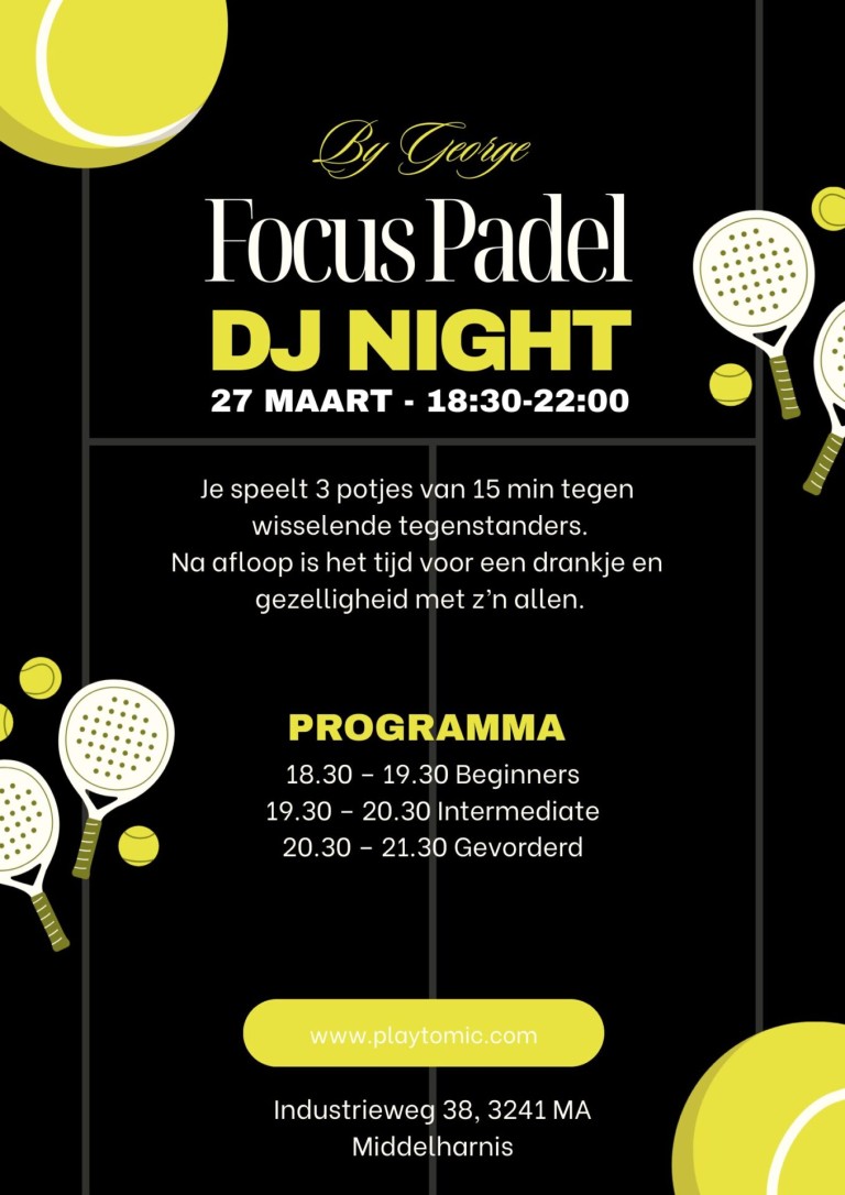 Padel DJ night